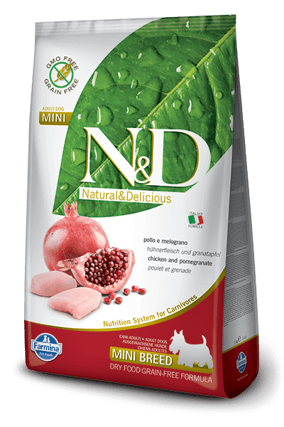 CHICKEN & POMEGRANATE ADULT MINI