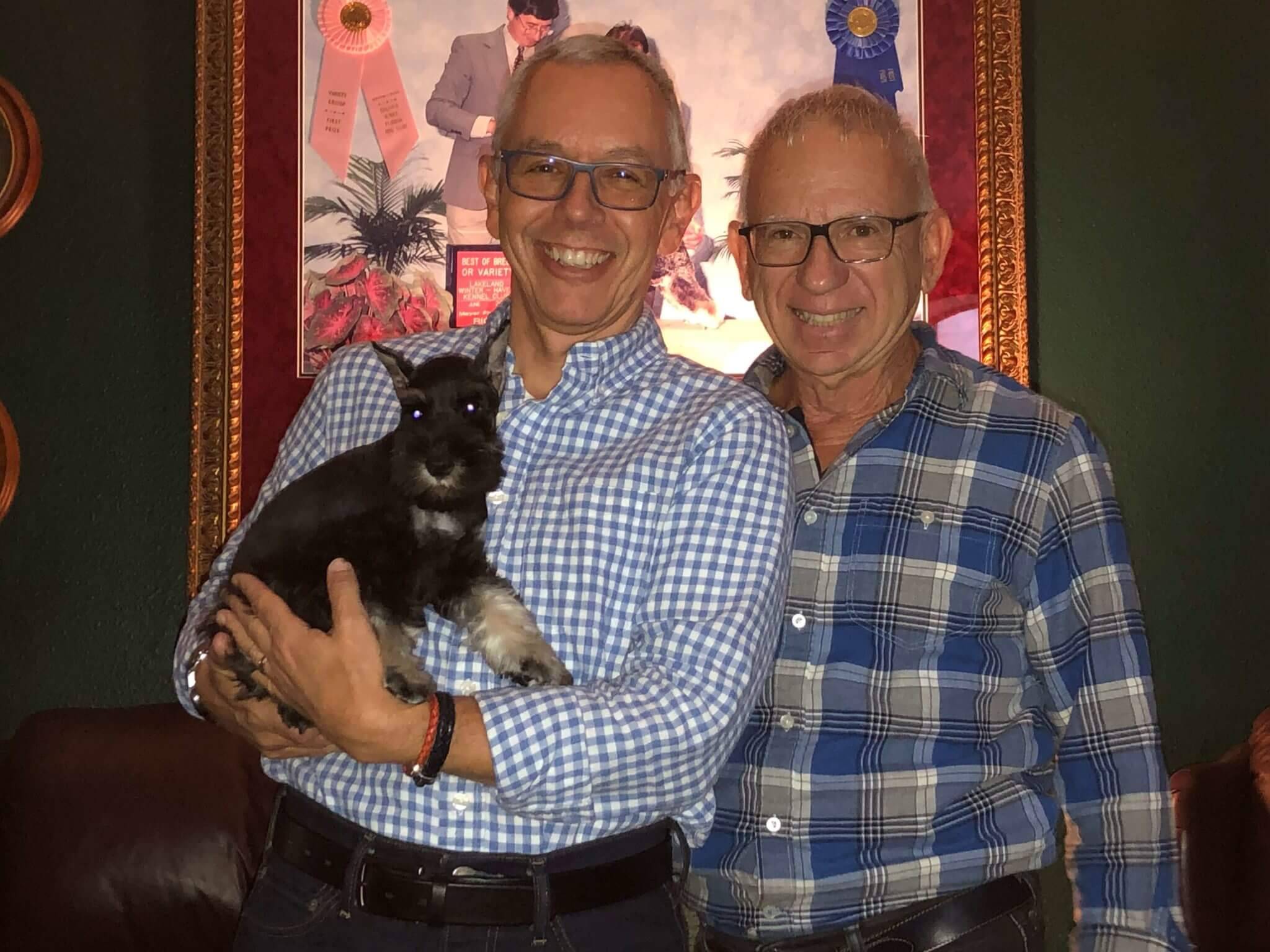 Reberstein Miniature Schnauzer Puppies Leaving The Nest